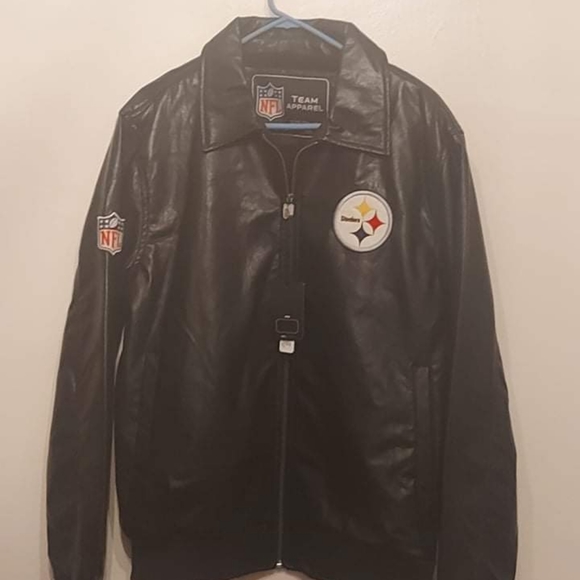 NFL Other - Pittsburgh Steelers men leather jacket